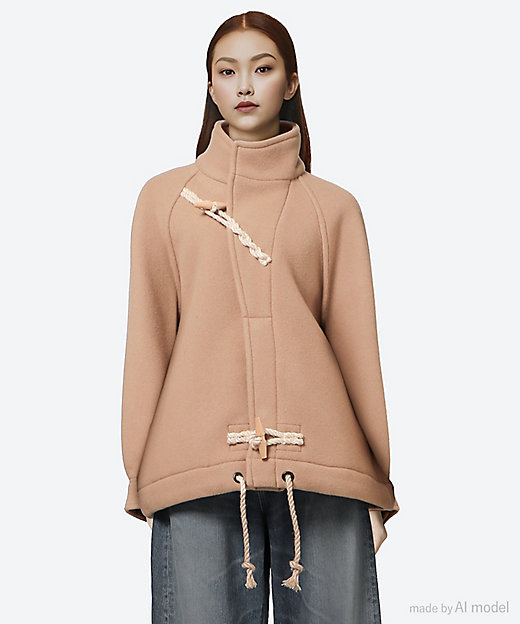 DOUBLE FACE DUFFEL JACKET 17547 | HYKE