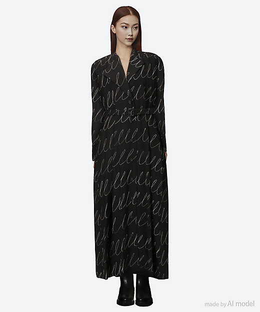 P39Quartet dress BK AP2531―BK | AKIRANAKA