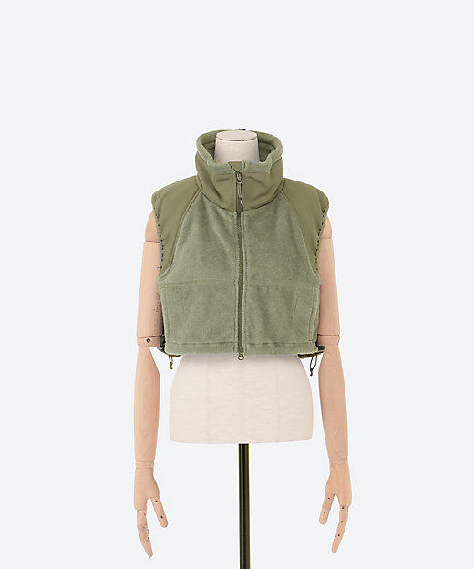 FLEECE CROPPED VEST | HYKE (Women)/ハイク | 三越