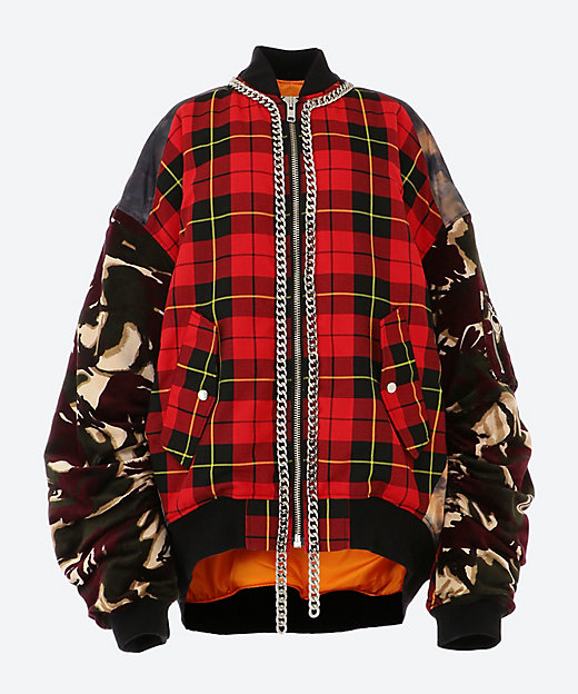 ANARCHY MA－1 JACKET SAFETY