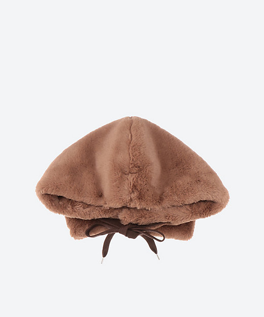 SYNTHETIC FUR HOOD | KIJIMA TAKAYUKI (Women