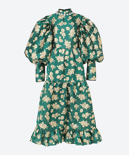 Showstopper Jacquard Maxi Dress