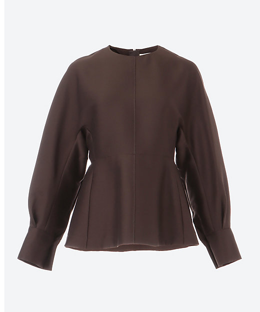 クリアダブルクロスブラウス | ebure (Women)/エブール | 三越伊勢丹