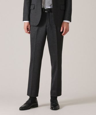 尾州織】ウールブレンド ムリネ千鳥パンツ ／ セットアップ対応