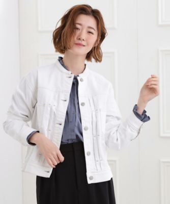 着心地軽やか、動きやすいストレッチデニムジャケット