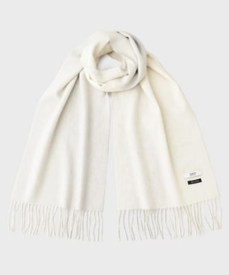 洗えるカシミヤ】ピュアカシミヤ 4面パネルマフラー