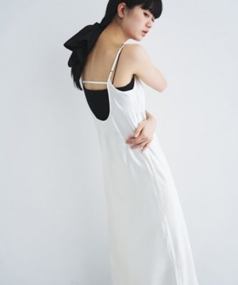 satin cami dress（2002603872） | CODE A