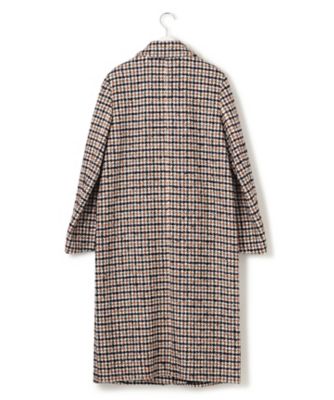 CLASSY．1月号掲載】ループヤーン チェック ツイード ロング