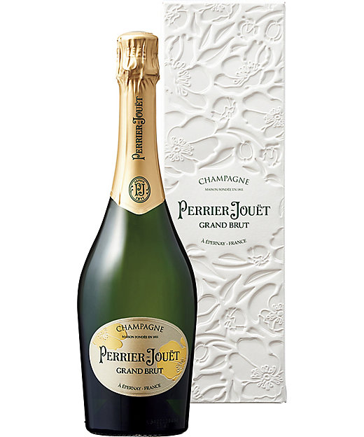 ゆいとまん】シャンパン「ペリエ・ジュエ グランブリット」3本 ゆい