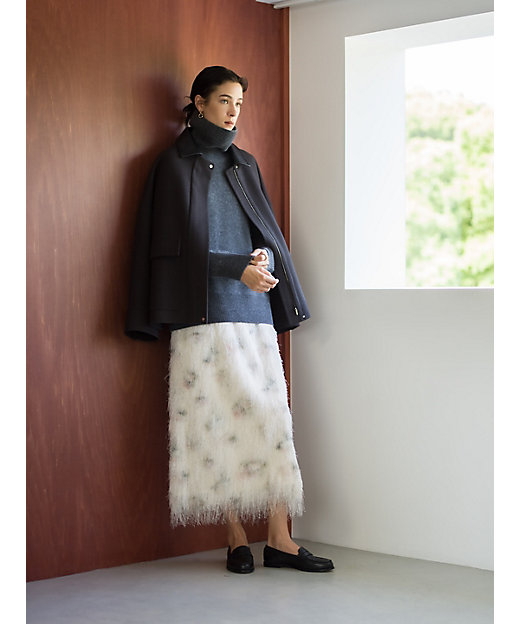 ジロンラムメルトン ブルゾン 4210400118 | ebure (Women