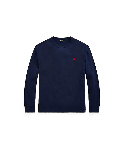 クラシック フィット ジャージー ロングスリーブ Tシャツ