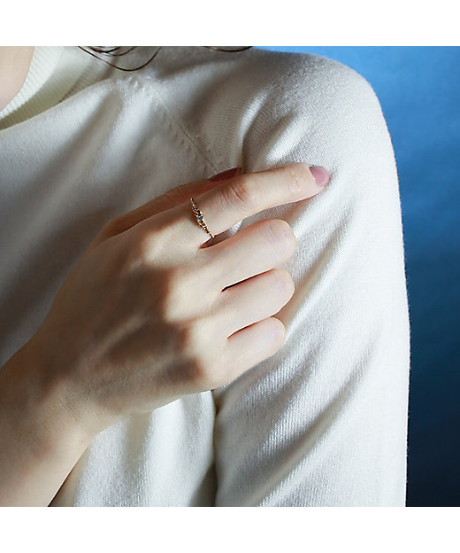 ダイヤモンドチェーンリング | e.m. (Women)/イー・エム | 三越伊勢丹