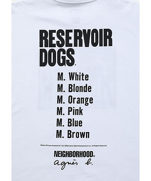 Tシャツ NH X AGNES B． X RESERVOIR DOGS