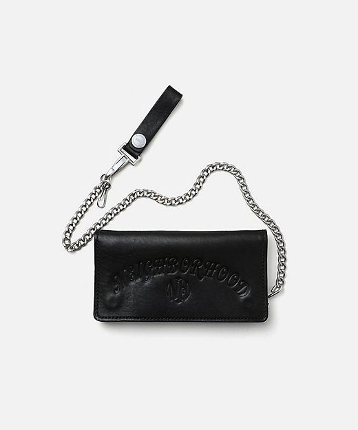 財布 LEATHER TRUCKER WALLET 261PKNHー