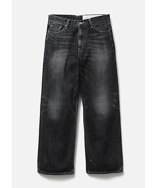デニムパンツ WASHED DENIM DP WIDE PANTS