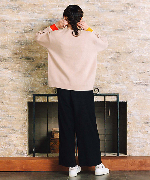 INDESIGN コーデュロイベイカーパンツ プラスサイズ 33ー