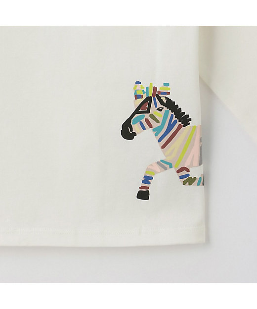 ゼブラフェイス長袖Tシャツ 3553205 | Paul Smith Junior
