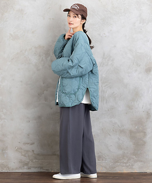 sabstreet bis web限定 中綿キルティングジャケット