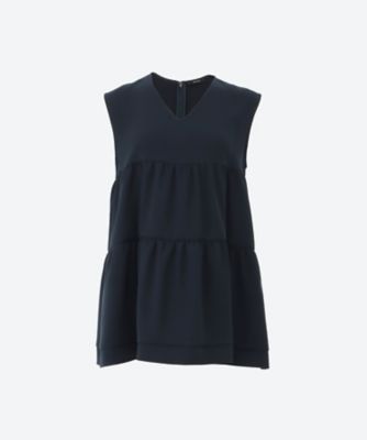 ノースリーブVネックボリュームブラウス YCB―225―476 | YOKO