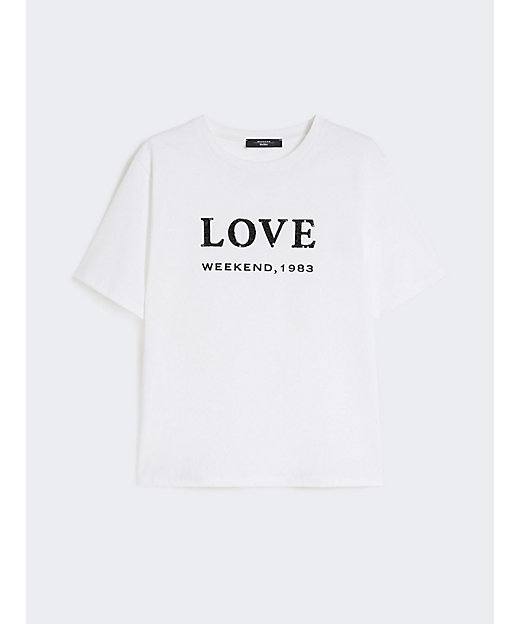 アジレ ピュア コットン ジャージー Tシャツ 5971066106