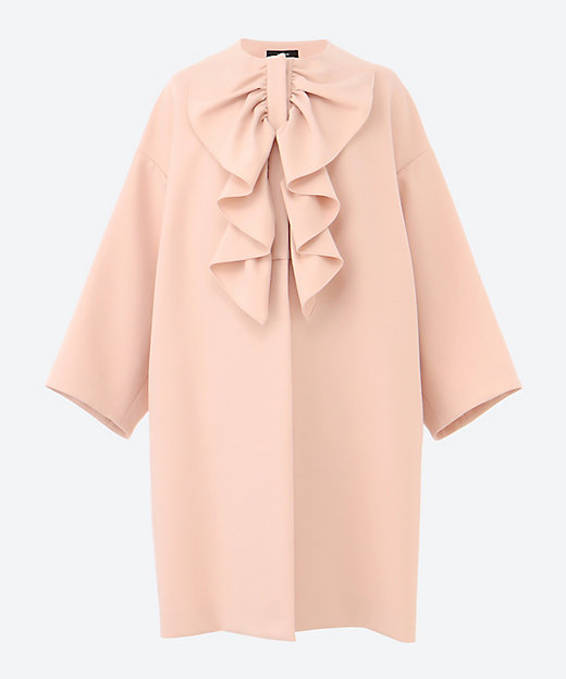 ボリュームラッフルオーバーサイズコート YCC－425－247