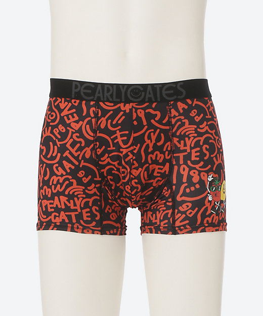 パーリーゲイツ 落書ベジタブル柄 ボクサーパンツ 前閉じ