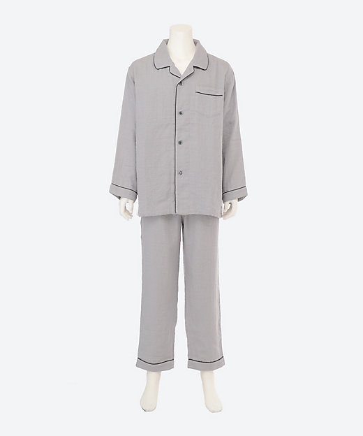 マシュマロガーゼパイピングメンズパジャマ | UCHINO/ウチノ | 三越