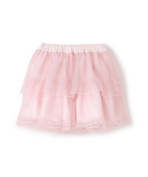 バレエ刺しゅう 段々チュールスカート 6054115 | mezzo piano