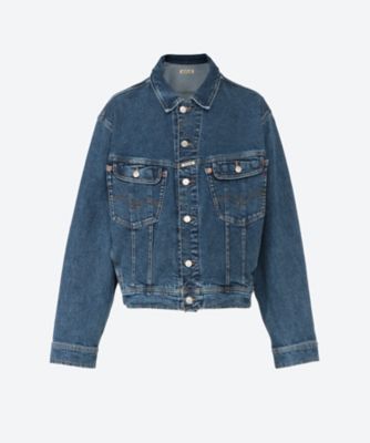 RBJ901 ダークブルーデニムトラッカージャケット M8Z1