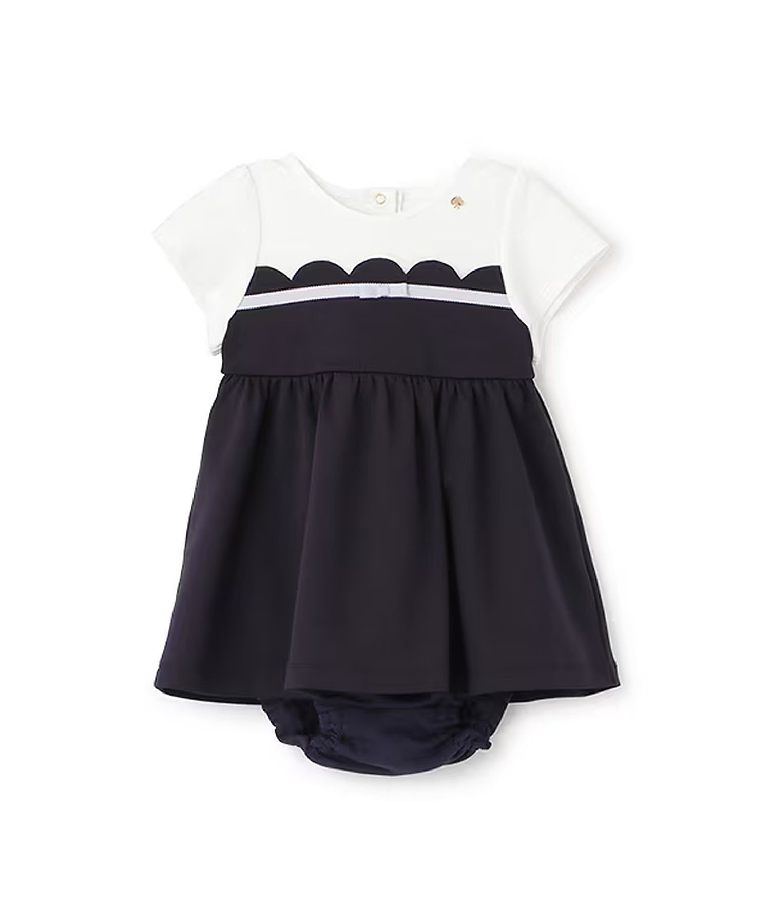 スカラップ切り替えワンピース 8552501 | KATE SPADE NEW YORK