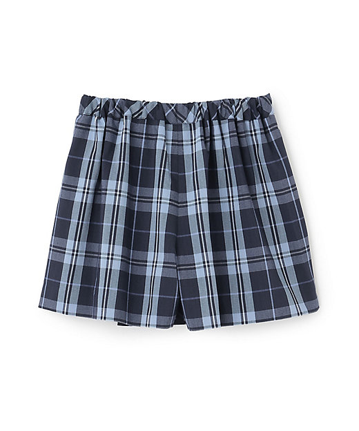 オーガストチェックラップキュロットスカート 8753112 | KATE