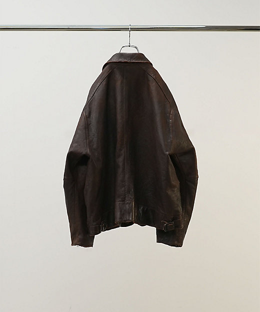 レザージャケット CWU LEATHER JACKET ANCーIST