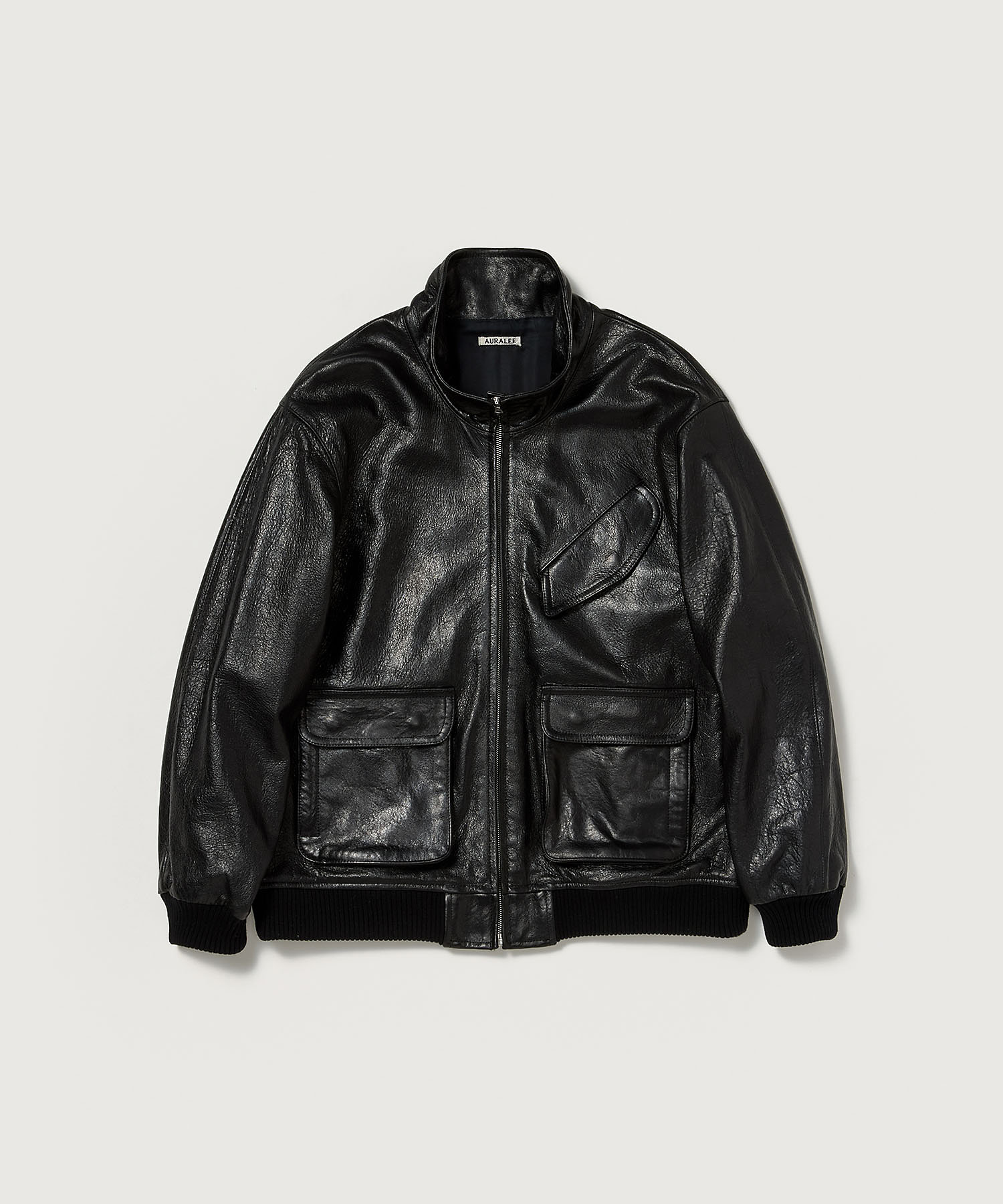 ブルゾン LAMB LEATHER ZIP BLOUSON