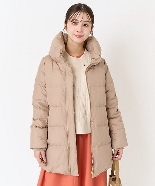 小さいサイズ】ベーシックタフタミドルダウンコート | MK MICHEL KLEIN