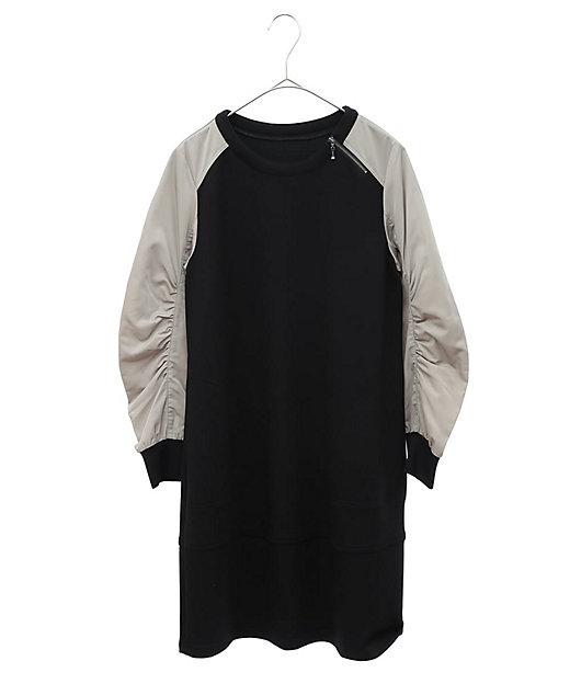 小さいサイズ／洗える】タフタジョイントデザインチュニック | HIROKO