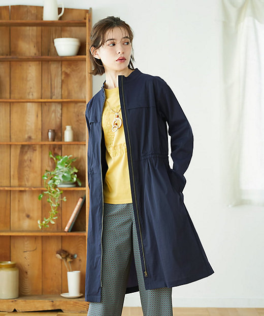 ナイロンストレッチタフタロングコート | GIANNI LO GIUDICE(Women