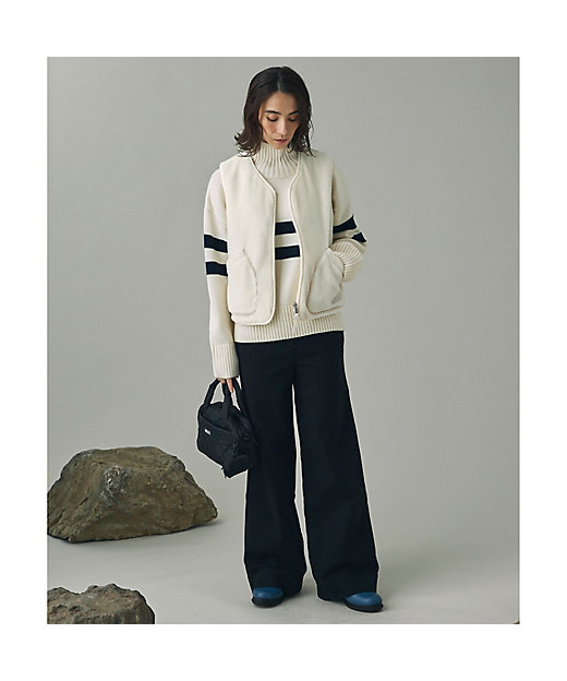 Repreve中綿インサレーション リバーシブルキルティング