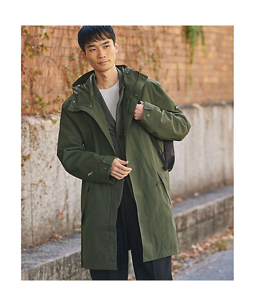 透湿防水 ロングフーデッドコート | AIGLE/エーグル | 三越伊勢丹