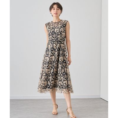 ホップフラワーレースフレア ワンピース | ANAYI/アナイ | 三越伊勢丹