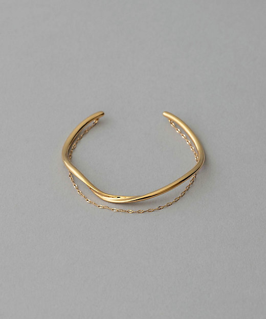 レイヤード バングル ペタルチェーン | ete bijoux (Women)/エテ