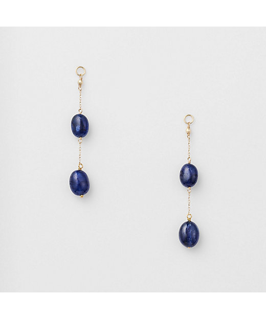 K10サファイアピアスチャーム | agete/アガット | 三越伊勢丹