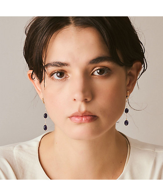 K10サファイアピアスチャーム | agete/アガット | 三越伊勢丹