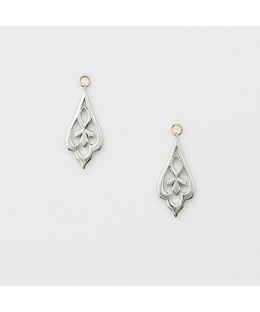 シルバーマーカサイトピアスチャーム | agete/アガット | 三越伊勢丹