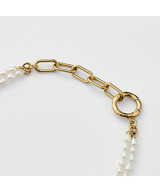 ゴールド淡水パールブレスレット | agete/アガット | 三越伊勢丹