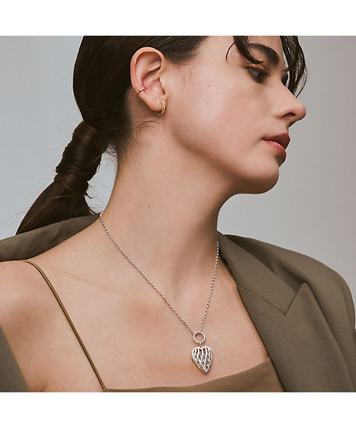 シルバーハートチャーム | agete/アガット | 三越伊勢丹オンライン