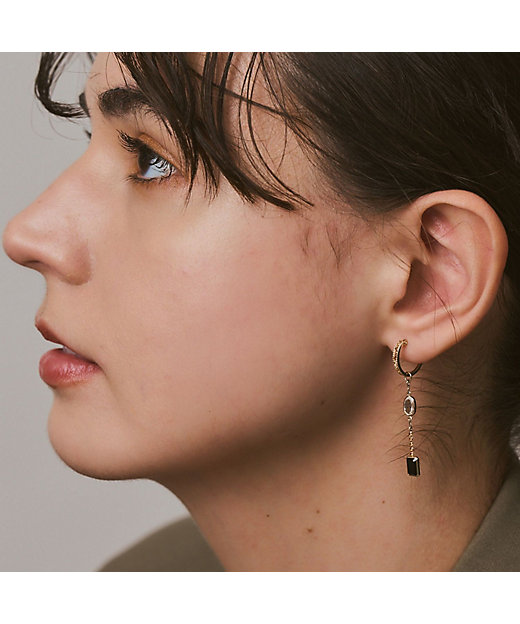 K10マルチストーンピアスチャーム | agete/アガット | 三越伊勢丹