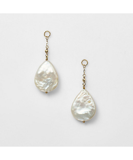 K10淡水パールピアスチャーム | agete/アガット | 三越伊勢丹