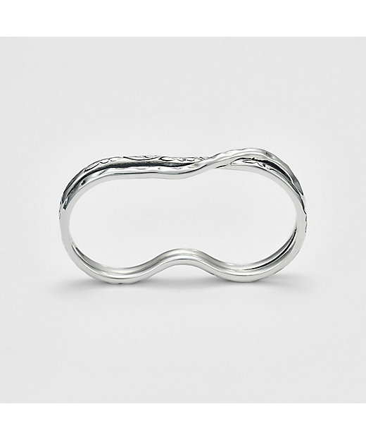 シルバーダブルフィンガーリング | agete/アガット | 三越伊勢丹