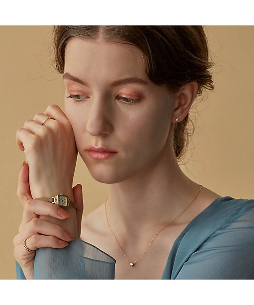 K18ダイヤモンドネックレス（0．3ct） | agete/アガット | 三越