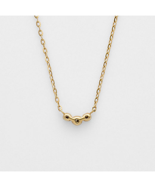 WEB限定》K10ダイヤモンドネックレス | agete/アガット | 三越